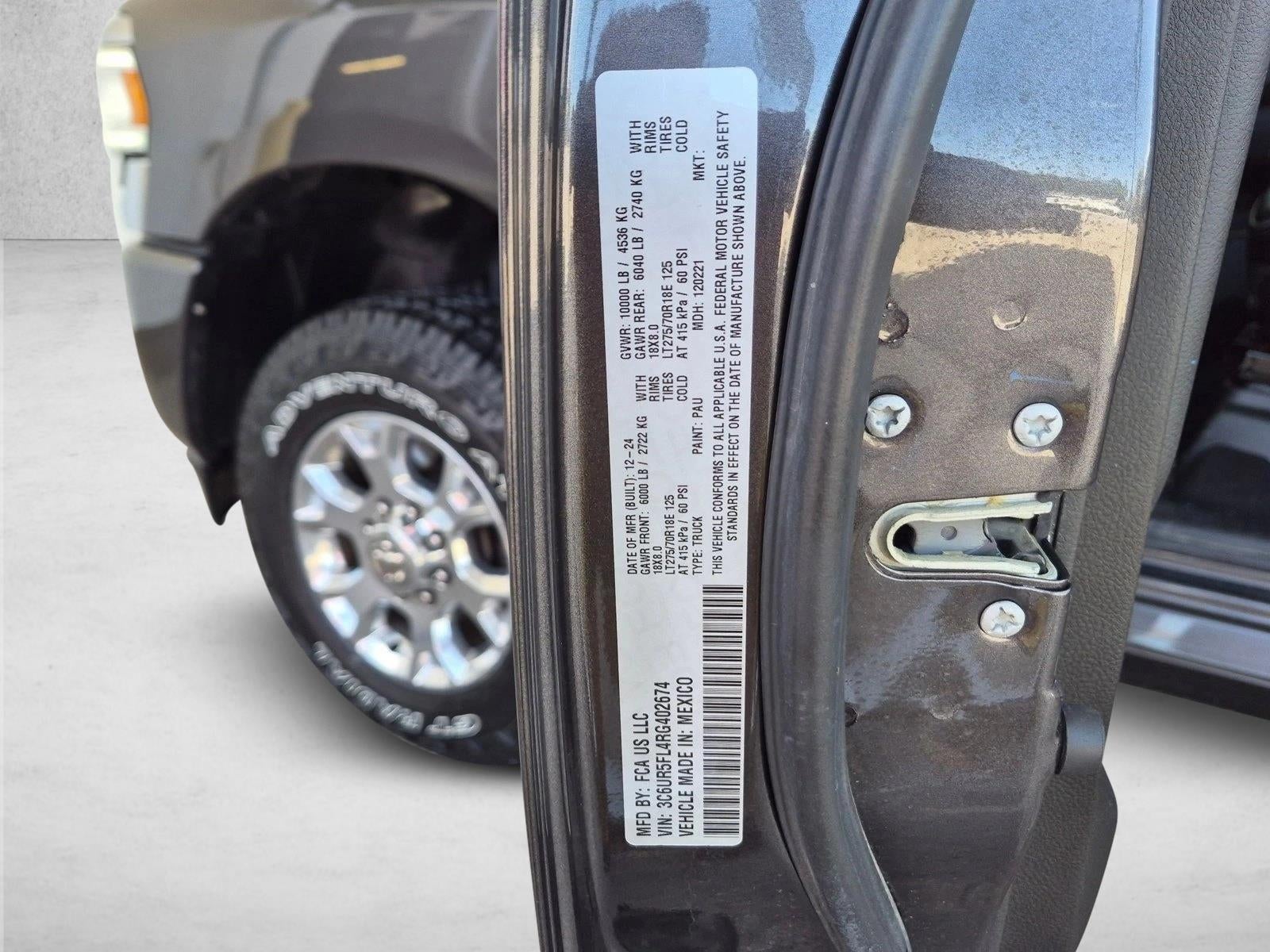 2024 RAM 2500 Laramie 4x4 Crew Cab 6'4" Box