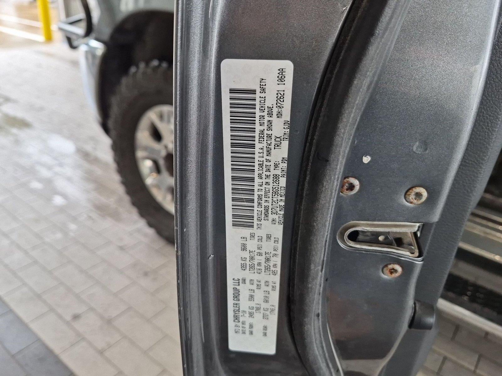 2011 RAM 2500 4WD Crew Cab 8 Ft Box Laramie
