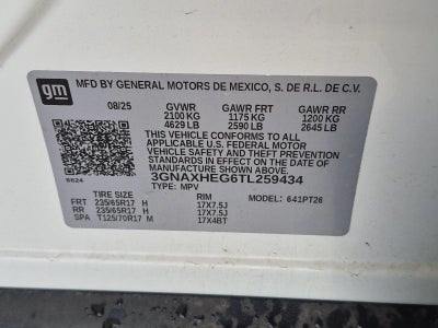 2026 Chevrolet Equinox FWD LT