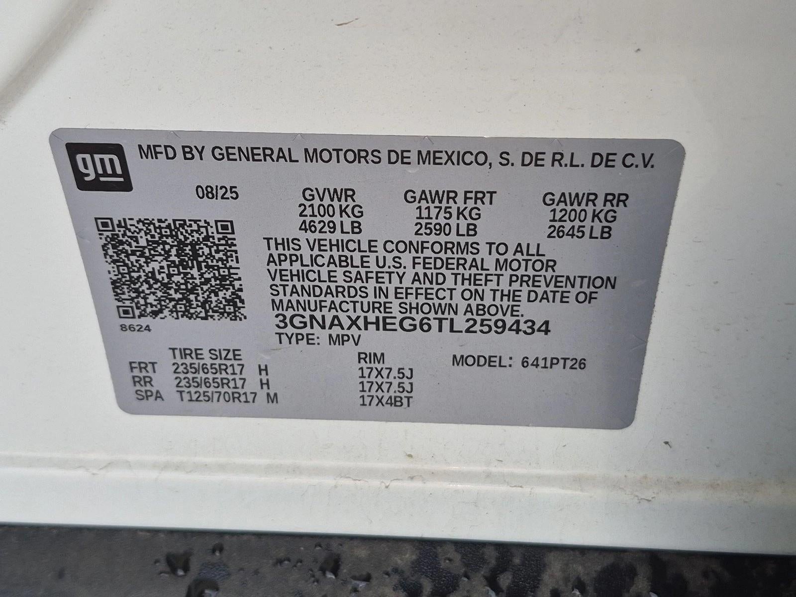 2026 Chevrolet Equinox FWD LT