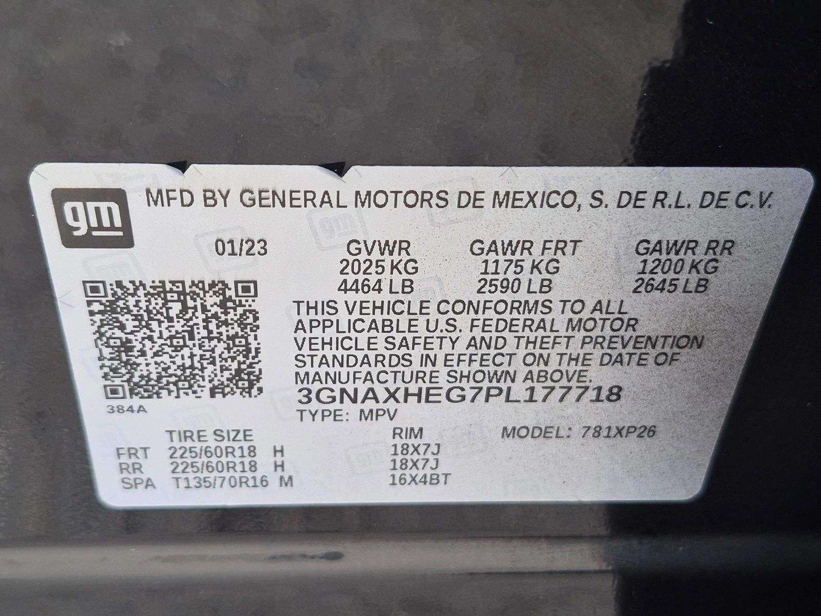 2023 Chevrolet Equinox FWD 4dr LS w/1LS