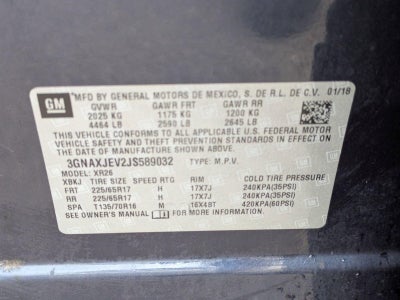 2018 Chevrolet Equinox FWD LT