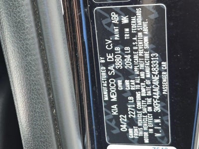 2022 Kia Forte GT Manual