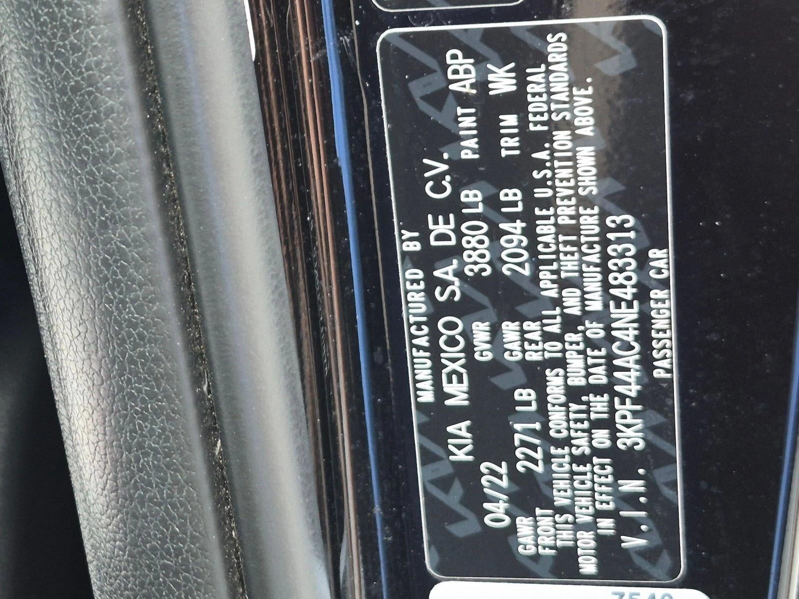 2022 Kia Forte GT Manual