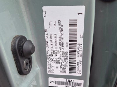 2022 Toyota Tundra 4WD 4WD TRD Pro Hybrid CrewMax 5.5' Bed (Natl)