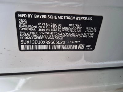 2024 BMW X5 sDrive40i Sports Activity Vehicle