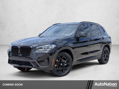 2024 BMW X3 sDrive30i Sports Activity Vehicle
