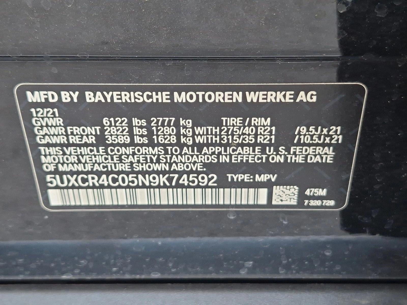 2022 BMW X5 sDrive40i Sports Activity Vehicle