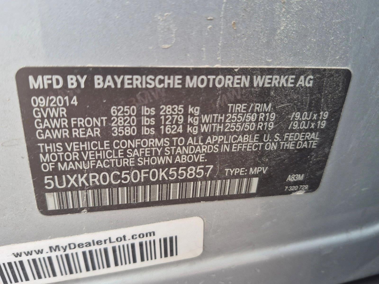 2015 BMW X5 xDrive35i AWD 4dr SAV