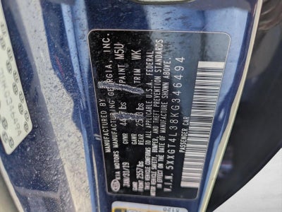 2019 Kia Optima LX Auto