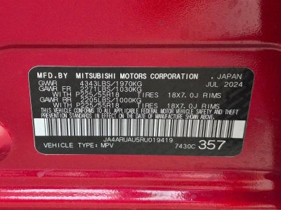 2024 Mitsubishi Outlander Sport S 2.0 AWC