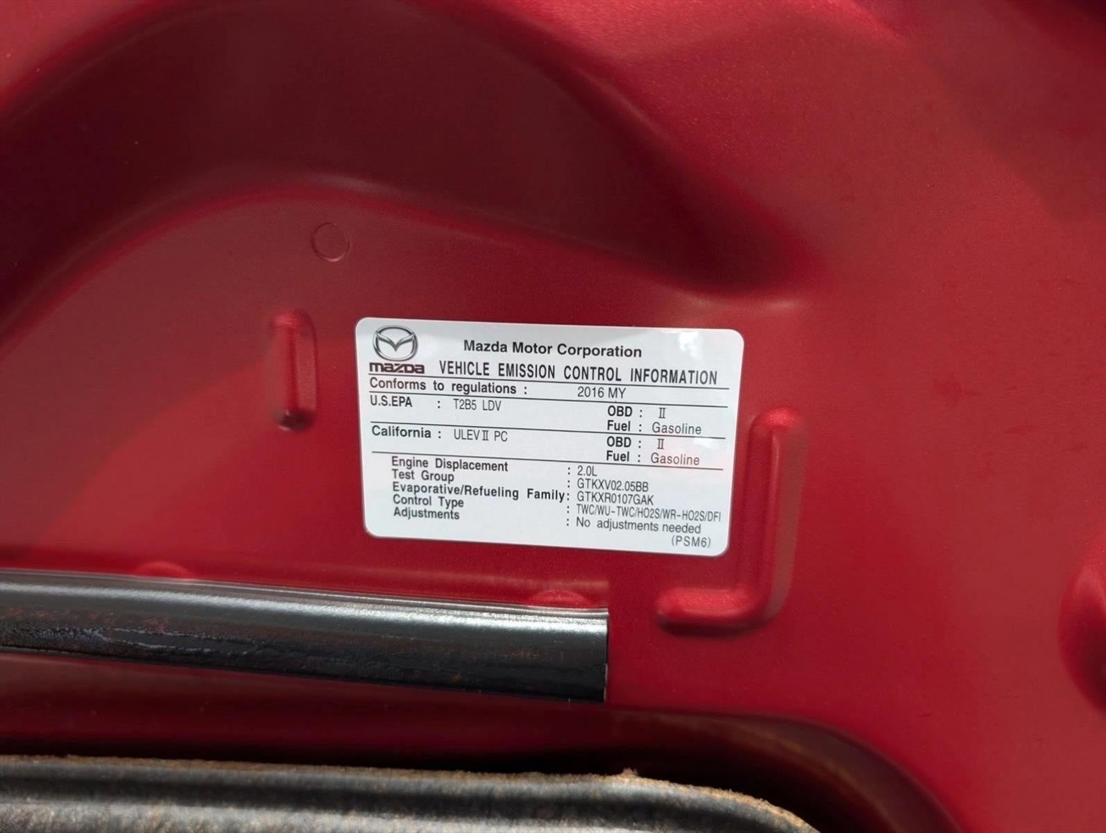 2016 Mazda Mazda MX-5 Miata 2dr Conv Auto Grand Touring