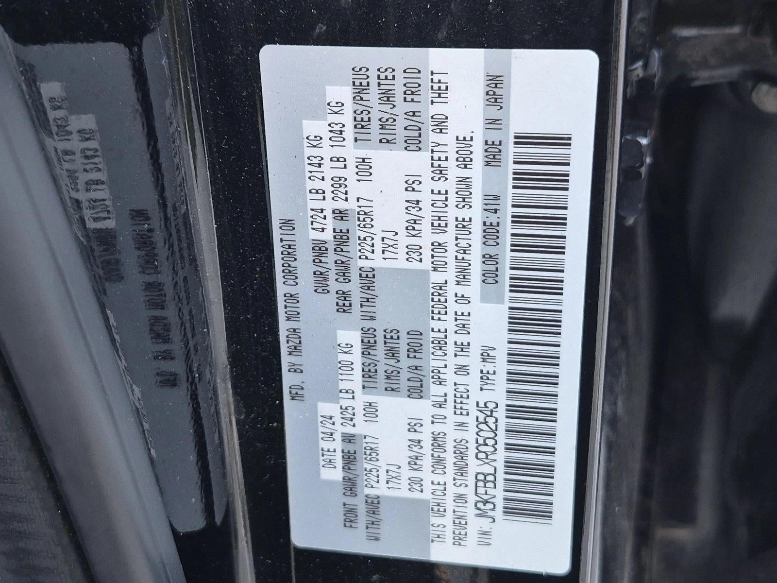 2024 Mazda Mazda CX-5 2.5 S Select Package AWD
