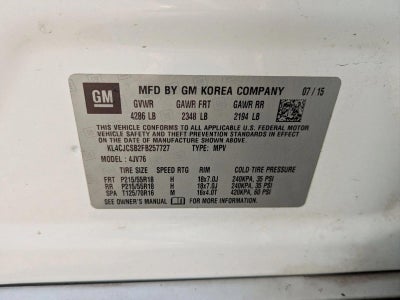 2015 Buick Encore Leather FWD