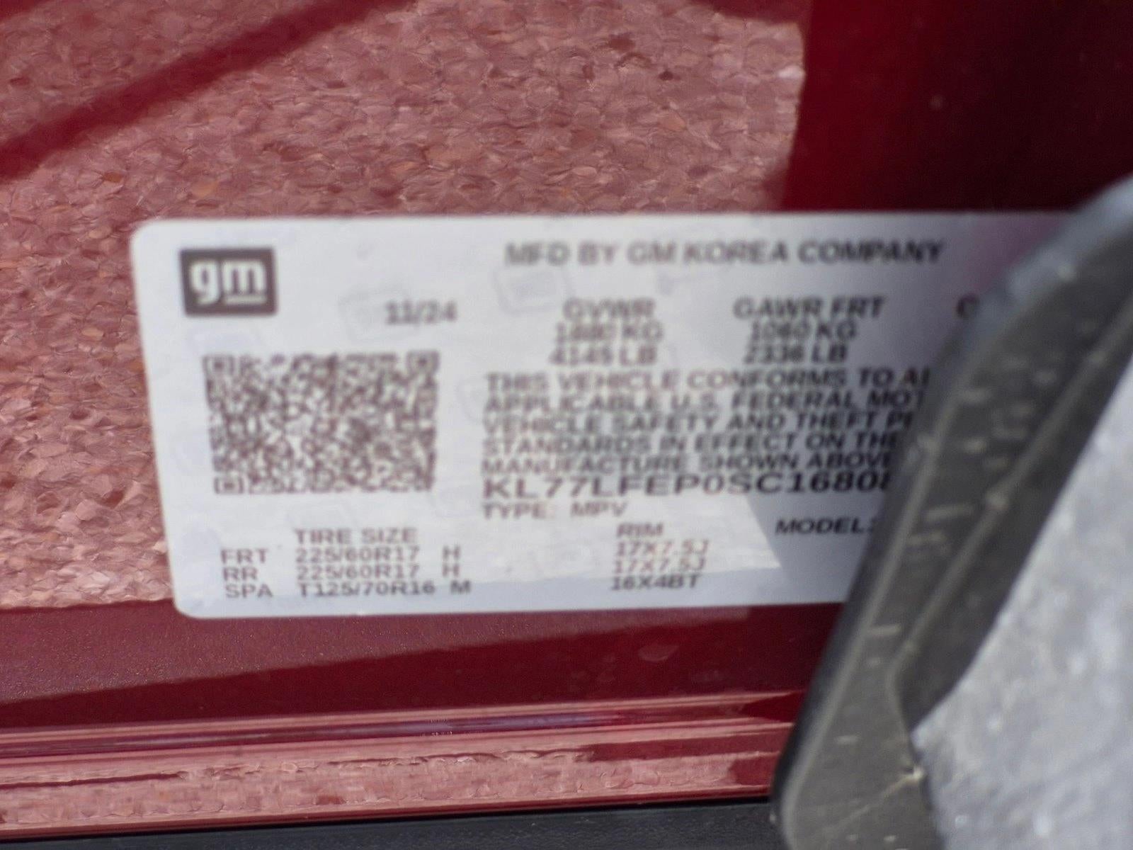 2025 Chevrolet Trax FWD 4dr LS