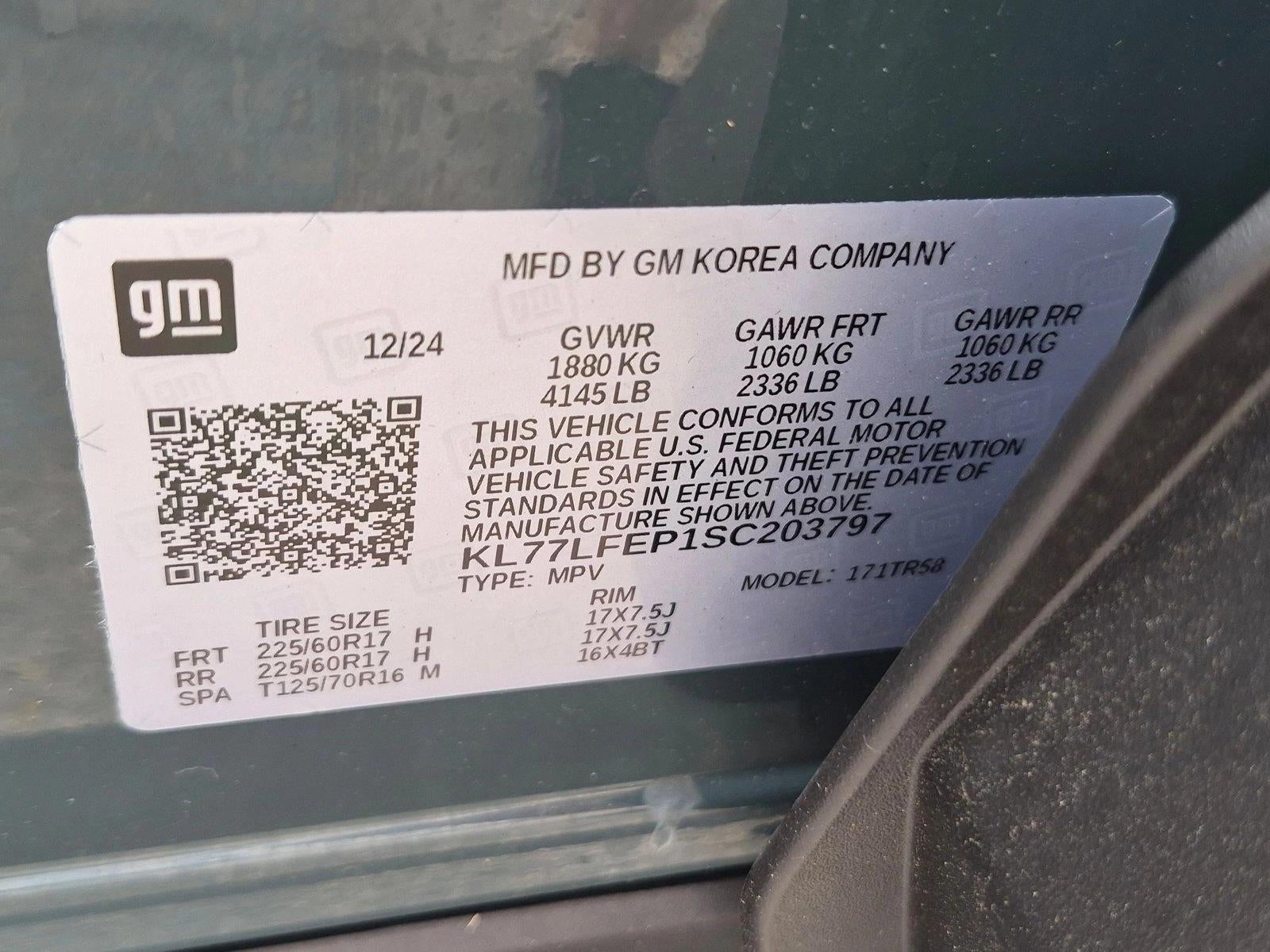 2025 Chevrolet Trax FWD 4dr LS