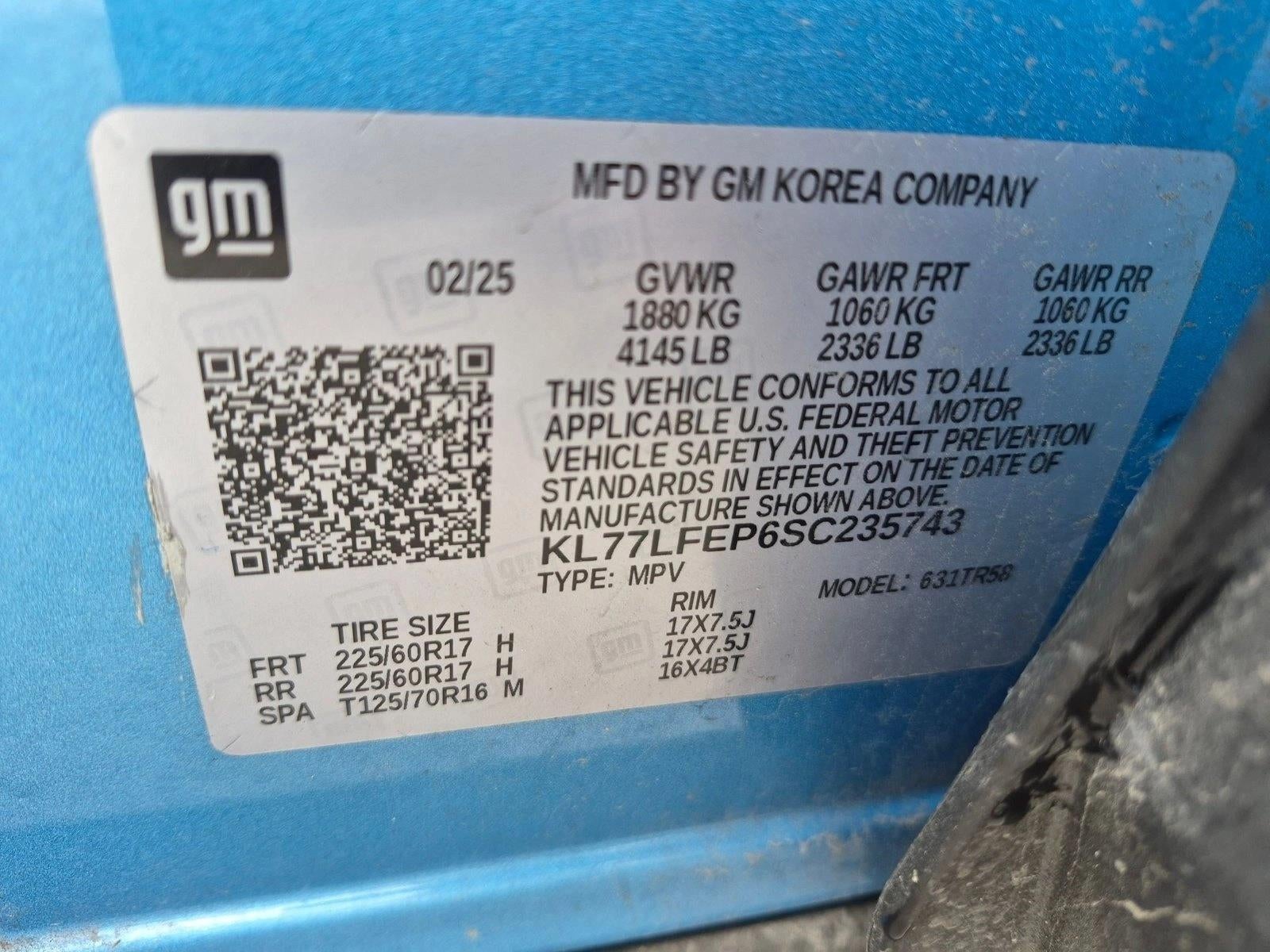 2025 Chevrolet Trax FWD 4dr LS