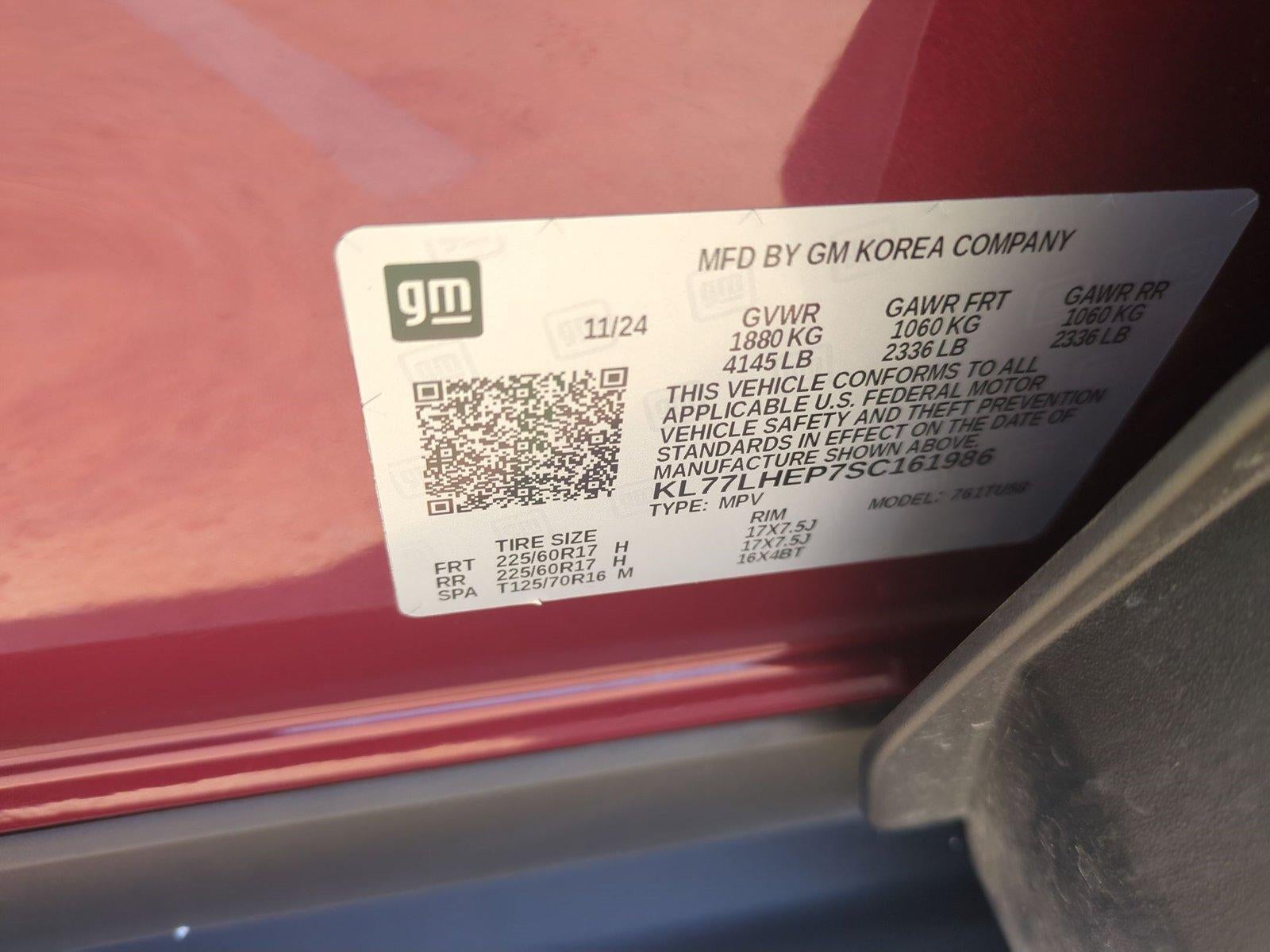 2025 Chevrolet Trax FWD 4dr LT