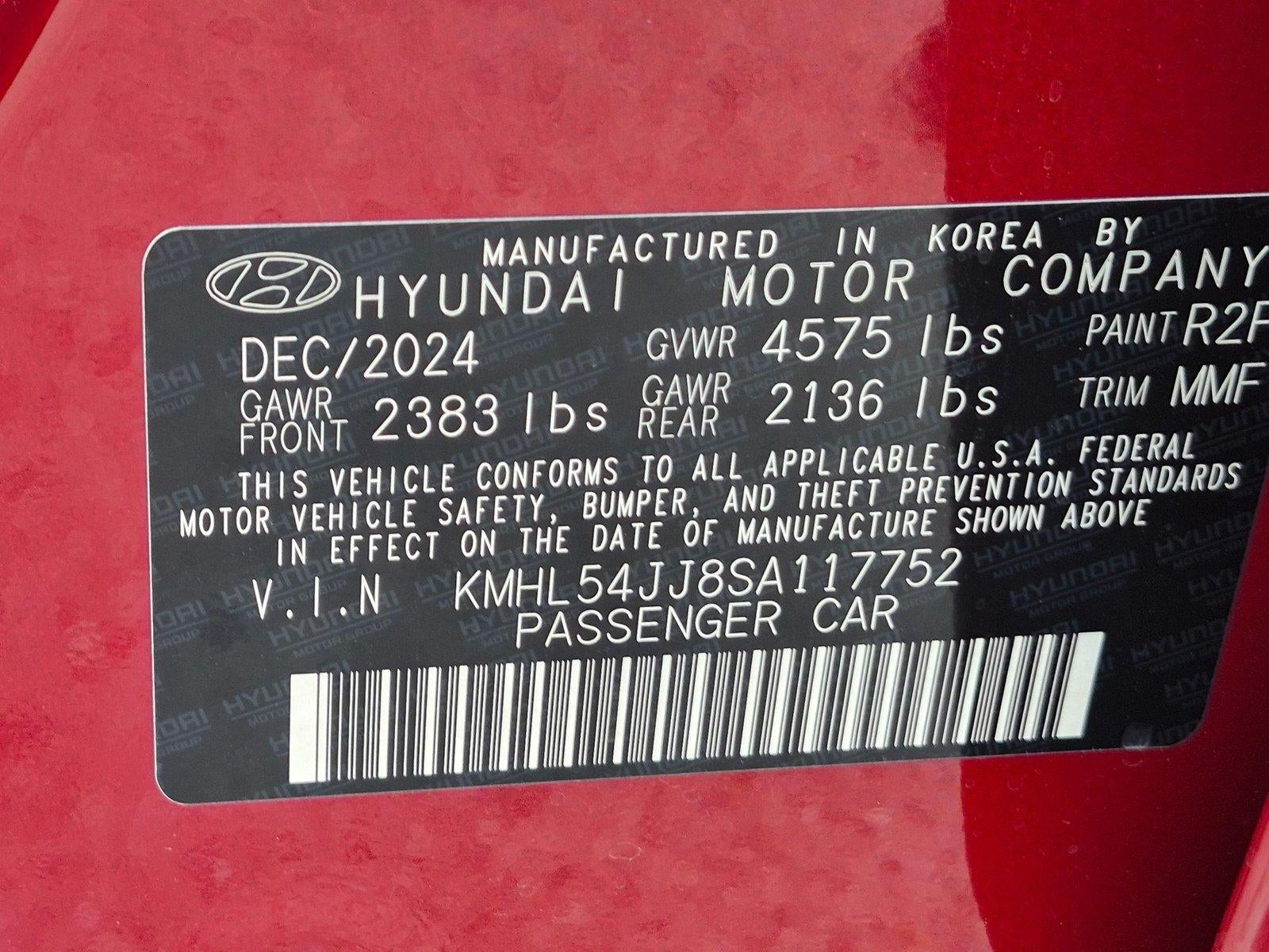 2025 Hyundai SONATA Hybrid Limited FWD