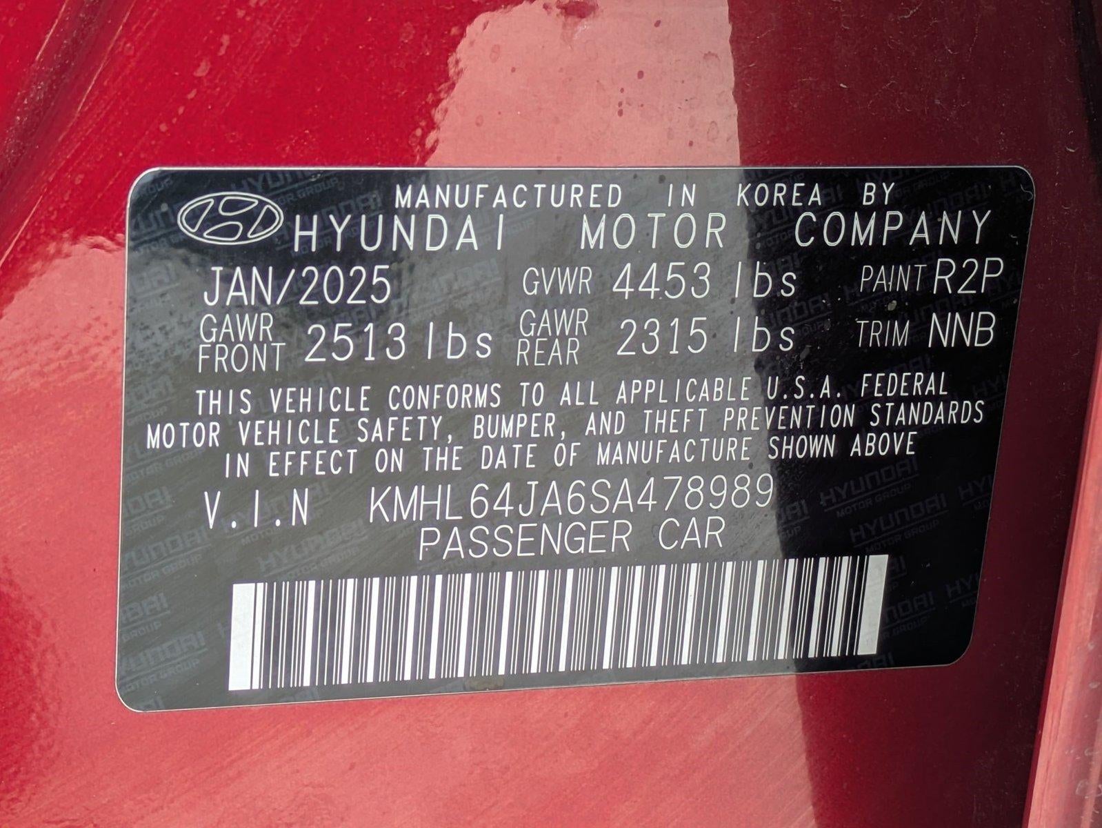 2025 Hyundai SONATA SEL FWD