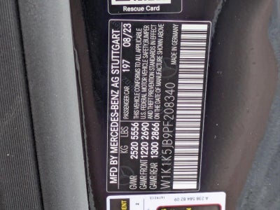 2023 Mercedes-Benz E-Class E 450 RWD Cabriolet