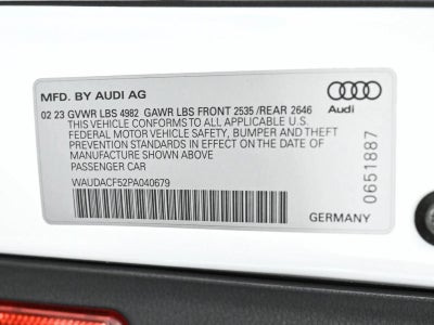 2023 Audi A5 Sportback S line Premium 45 TFSI quattro