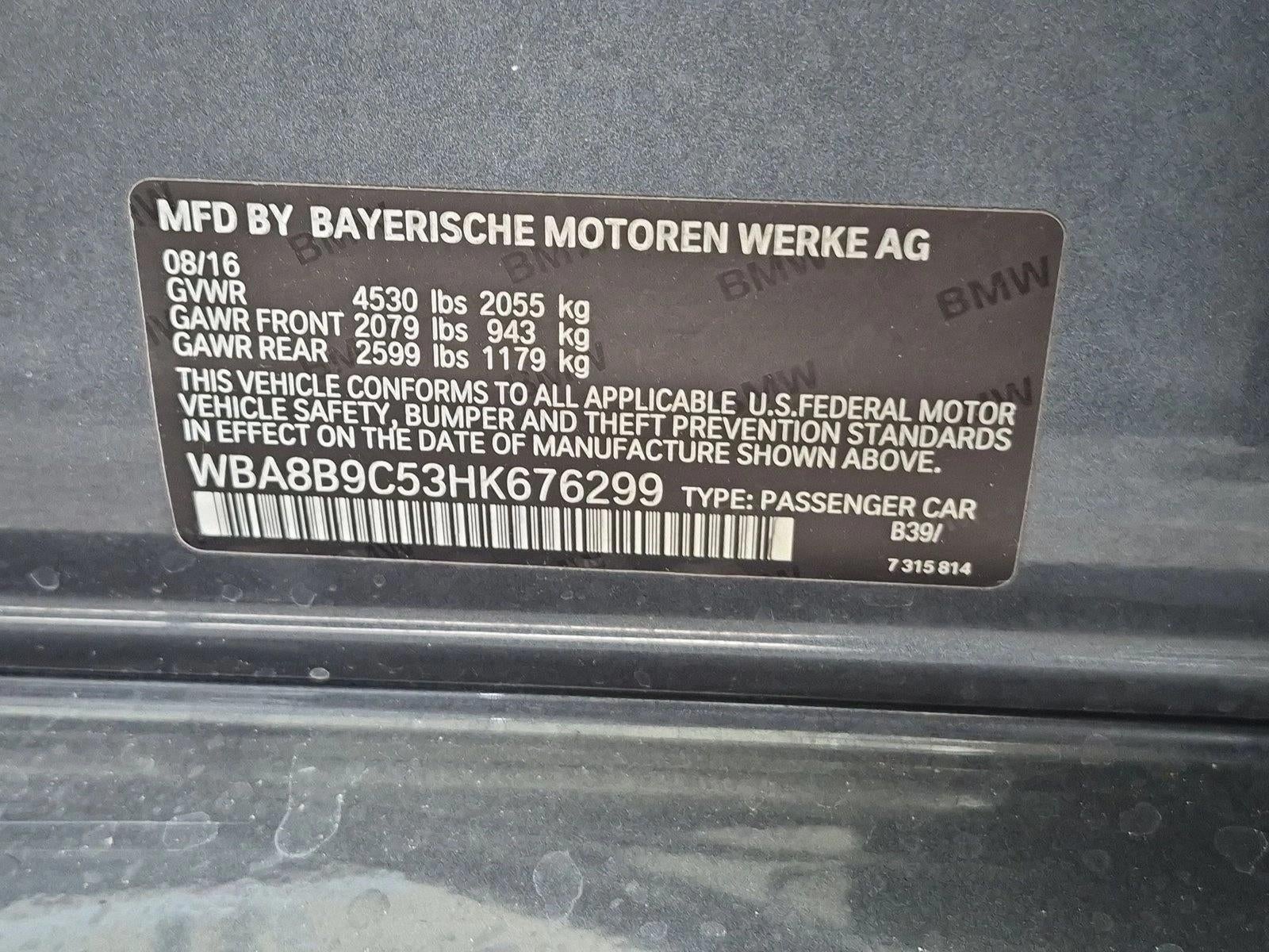 2017 BMW 330i Sedan