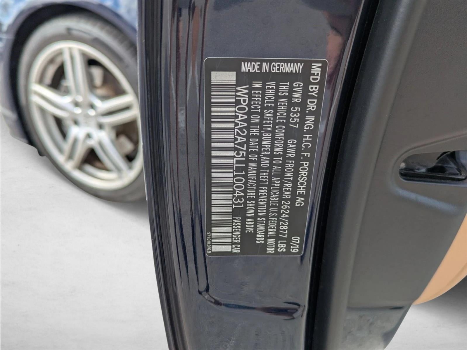 2020 Porsche Panamera 4 AWD