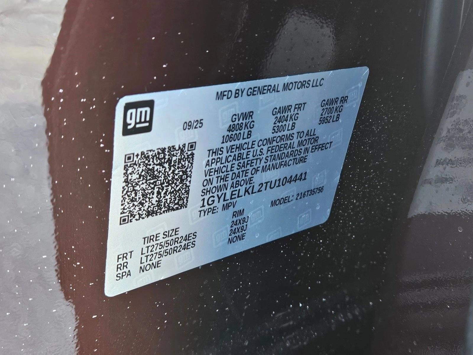 2026 Cadillac ESCALADE IQL Sport