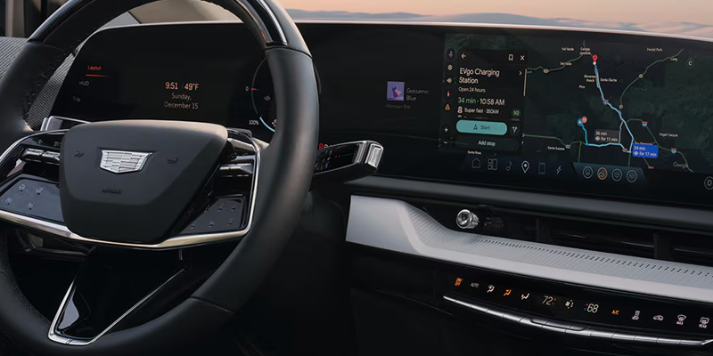 2026 Cadillac OPTIQ Interior Display Cockpit