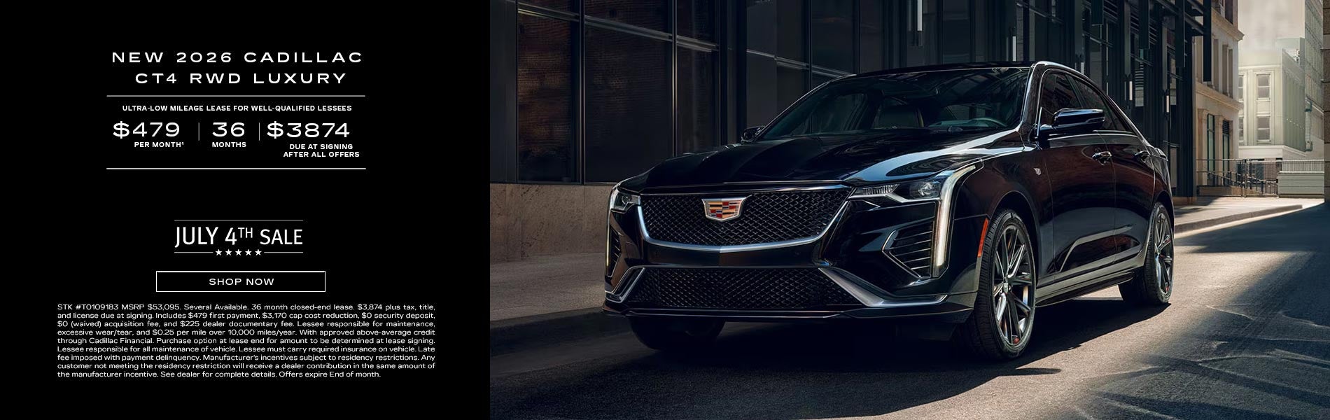 2026 Cadillac CT4 Luxury